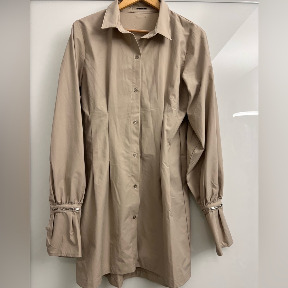Manière de Voir blouse dress - beige